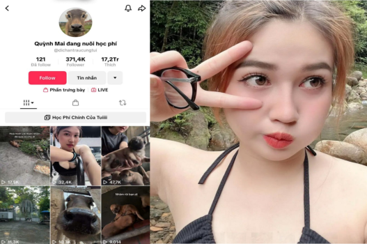 Cực phẩm xinh gái thèm thuồng vì cu khủng