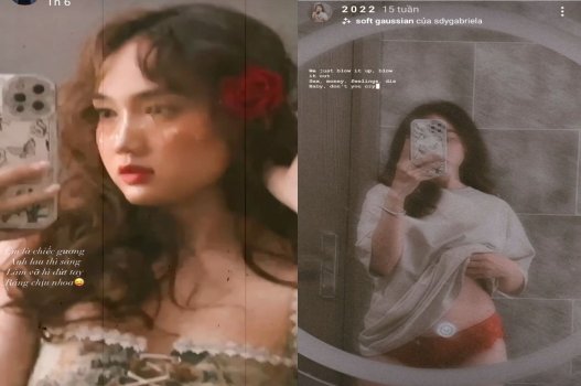 Bướm của Hoài Thư quá to để bạn thân xem