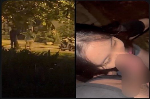 Chuyện tình nóng bỏng trong công viên hoang vắng