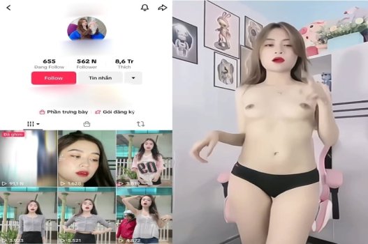 TikToker với 500K follow muốn khoe bước bướm cho mọi người xem